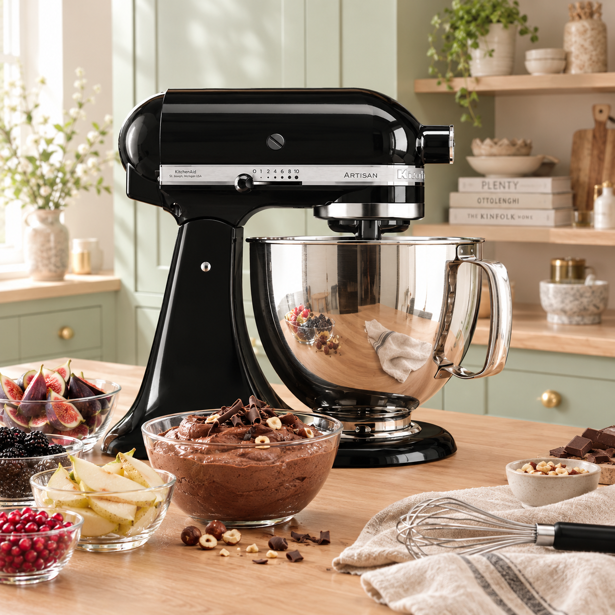 KitchenAid 5KSM175PSEOB Onyxschwarz